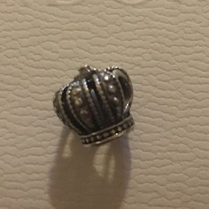 Crown pandora charm